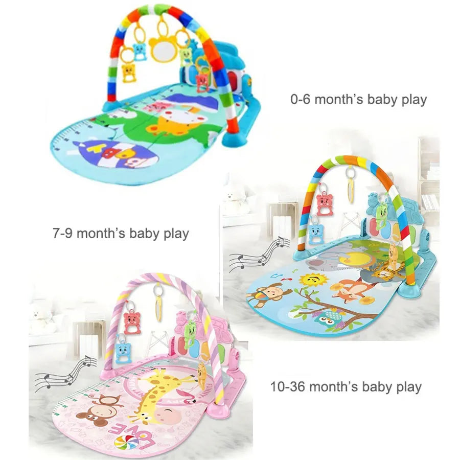 Tapis d’Éveil Musical Bébé – 0 à 36 Mois