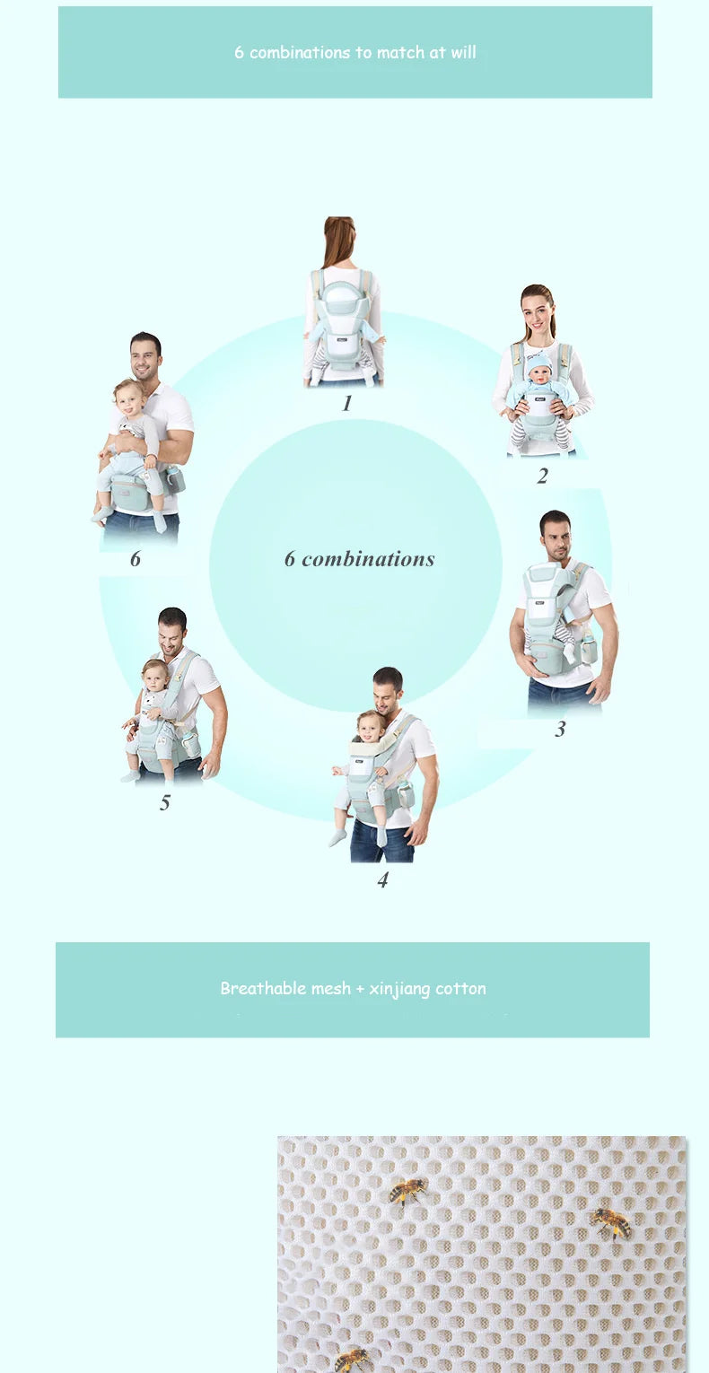 Porte-bébé ergonomique