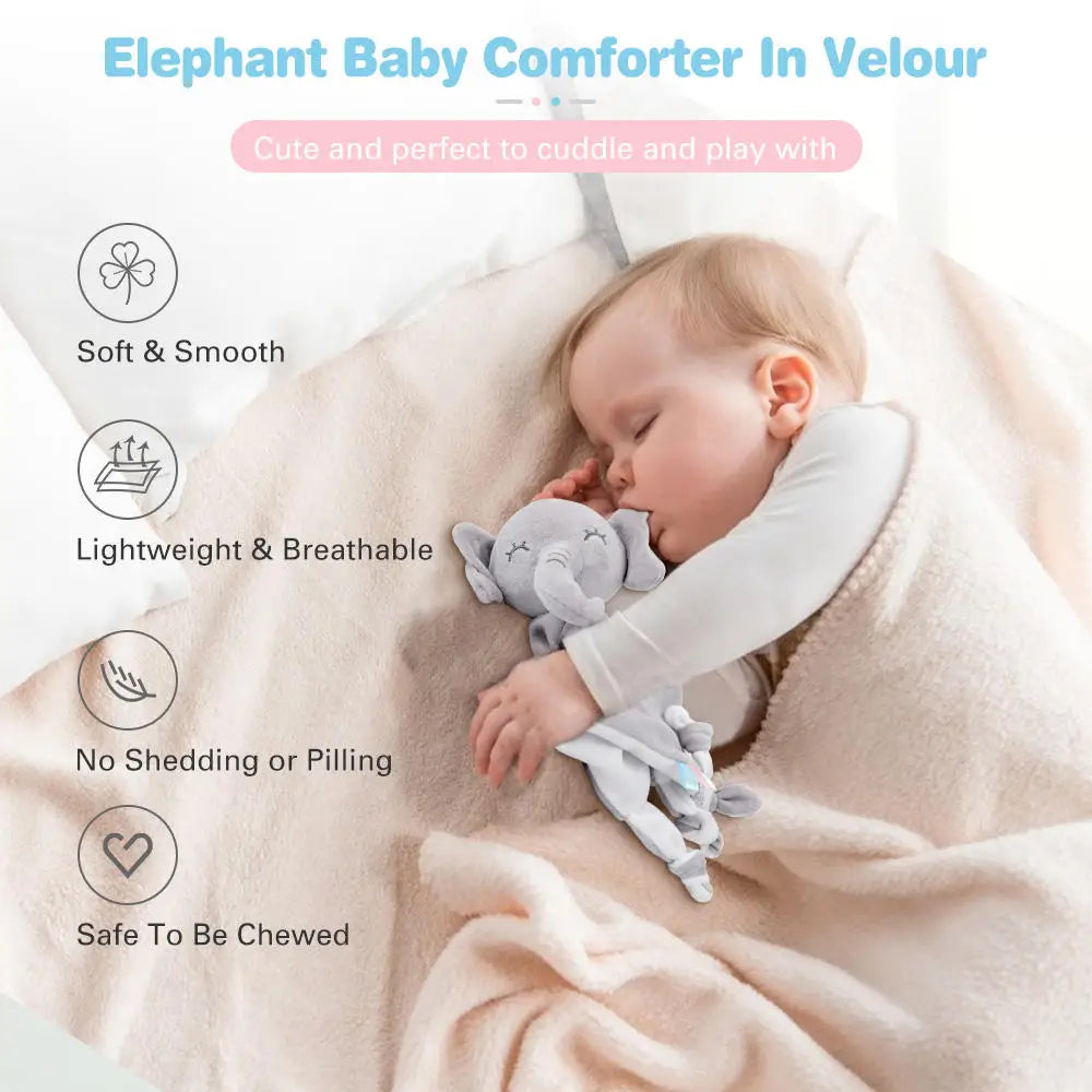 Doudou Éléphant et Lapin Ultra Doux
