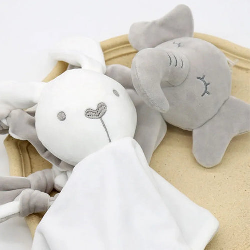 Doudou Éléphant et Lapin Ultra Doux