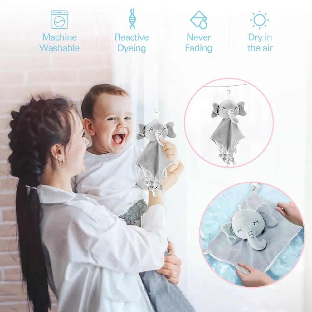 Doudou Éléphant et Lapin Ultra Doux