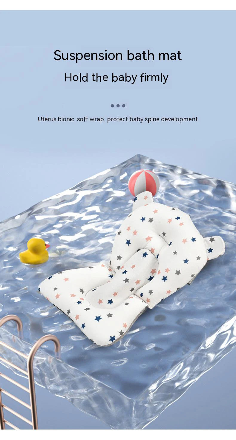 Baignoire Pliable pour Bébé avec Indicateur de Température – Silicone Antidérapant