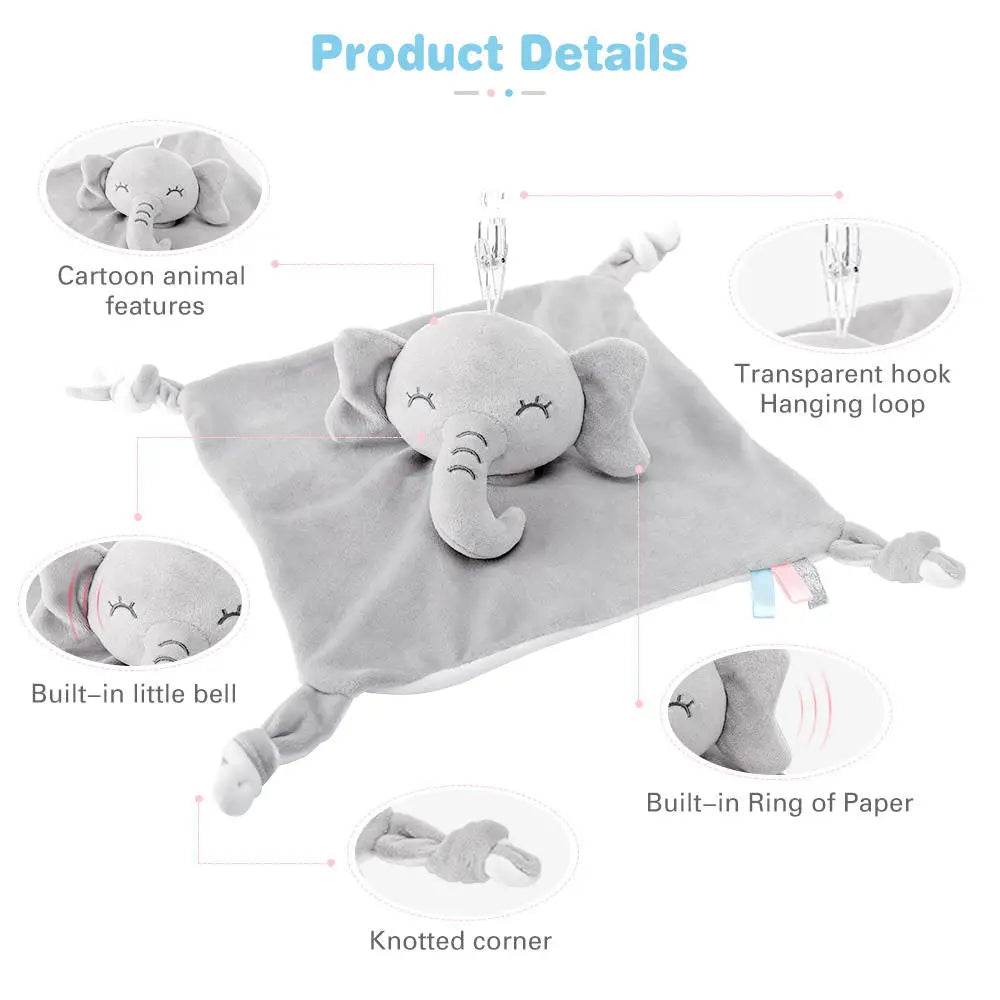 Doudou Éléphant et Lapin Ultra Doux