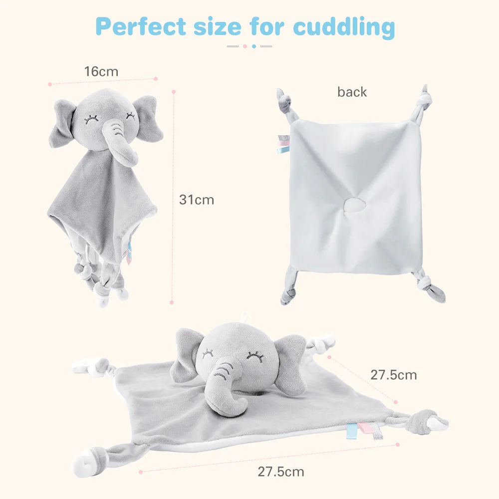 Doudou Éléphant et Lapin Ultra Doux