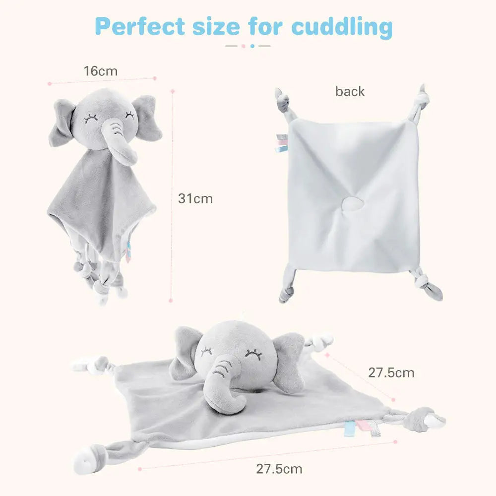 Doudou Éléphant et Lapin Ultra Doux